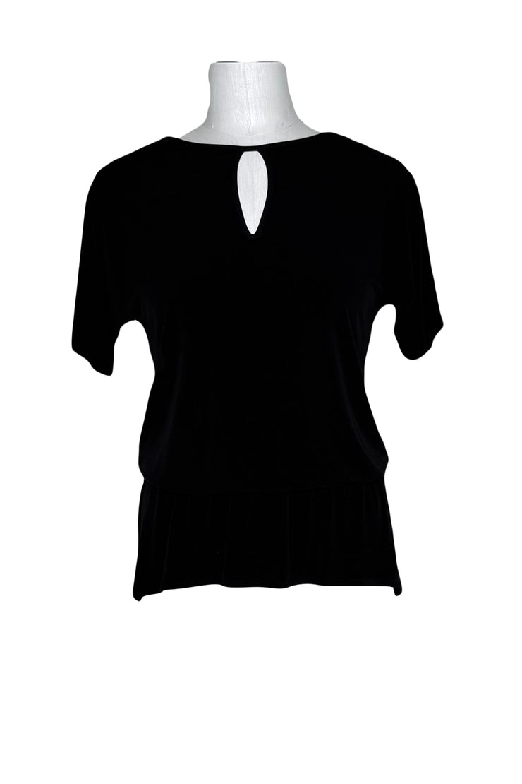 Peasant keyhole drop waist tunic