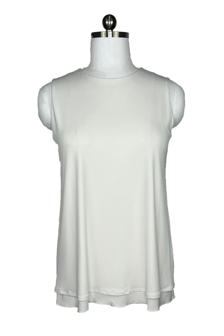 Sleeveless turn over tunic