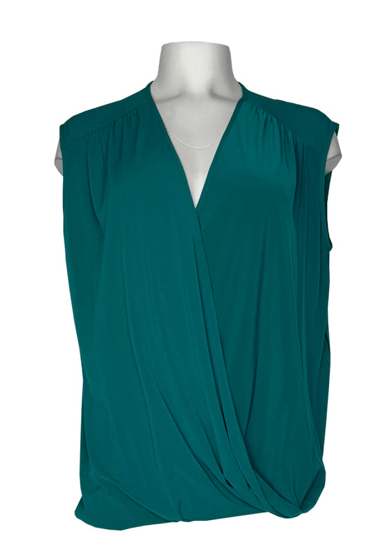 Fold back front vest