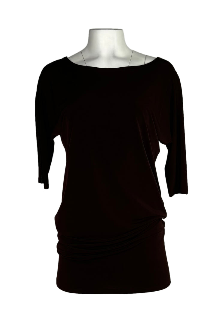 3/4 dolman sleeve long tunic