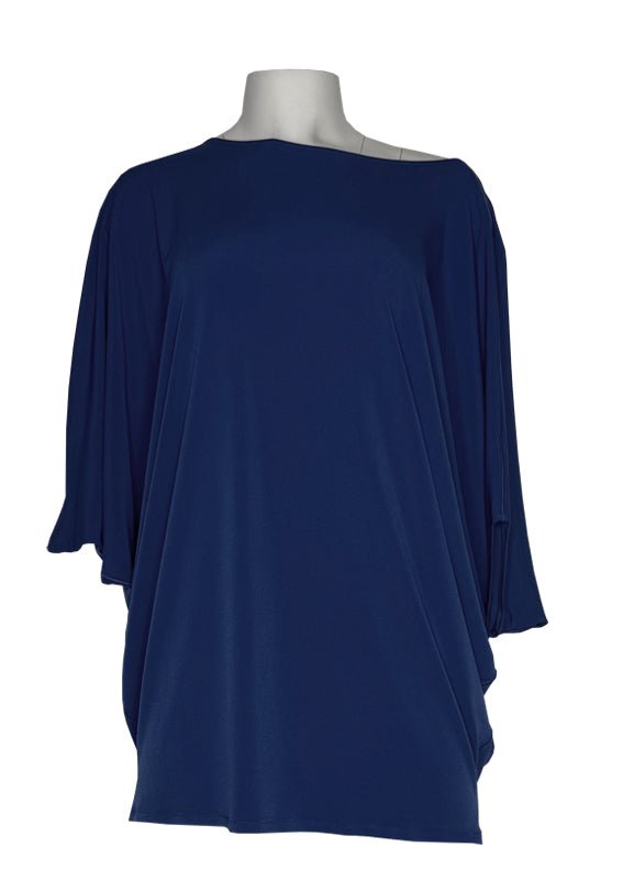 Dolman sleeve single layer tunic