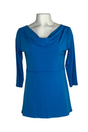 Slit cutout 3/4 sleeve tunic