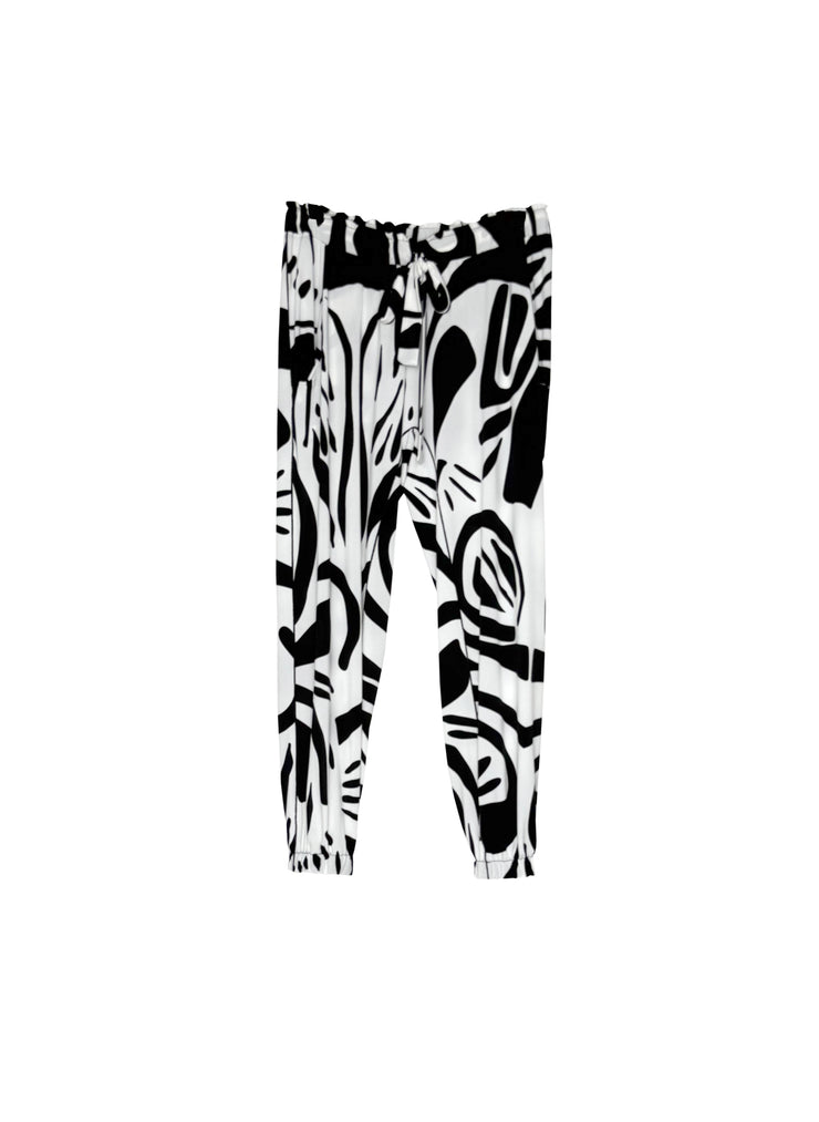 Pocket Tie Front Jogger