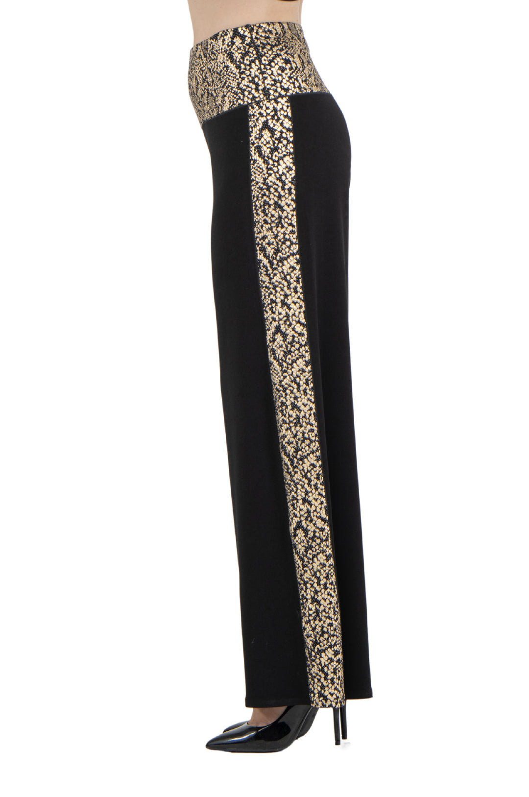Side Stripe Palazzo Pant