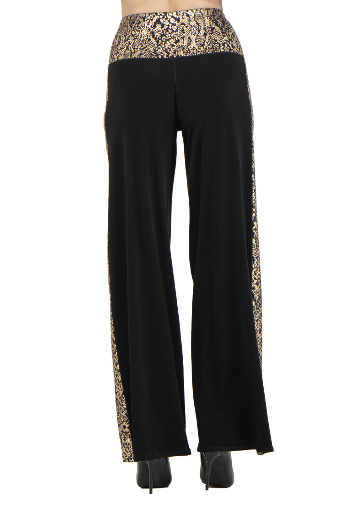 Side Stripe Palazzo Pant