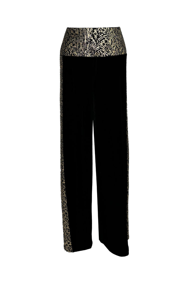 Side Stripe Palazzo Pant