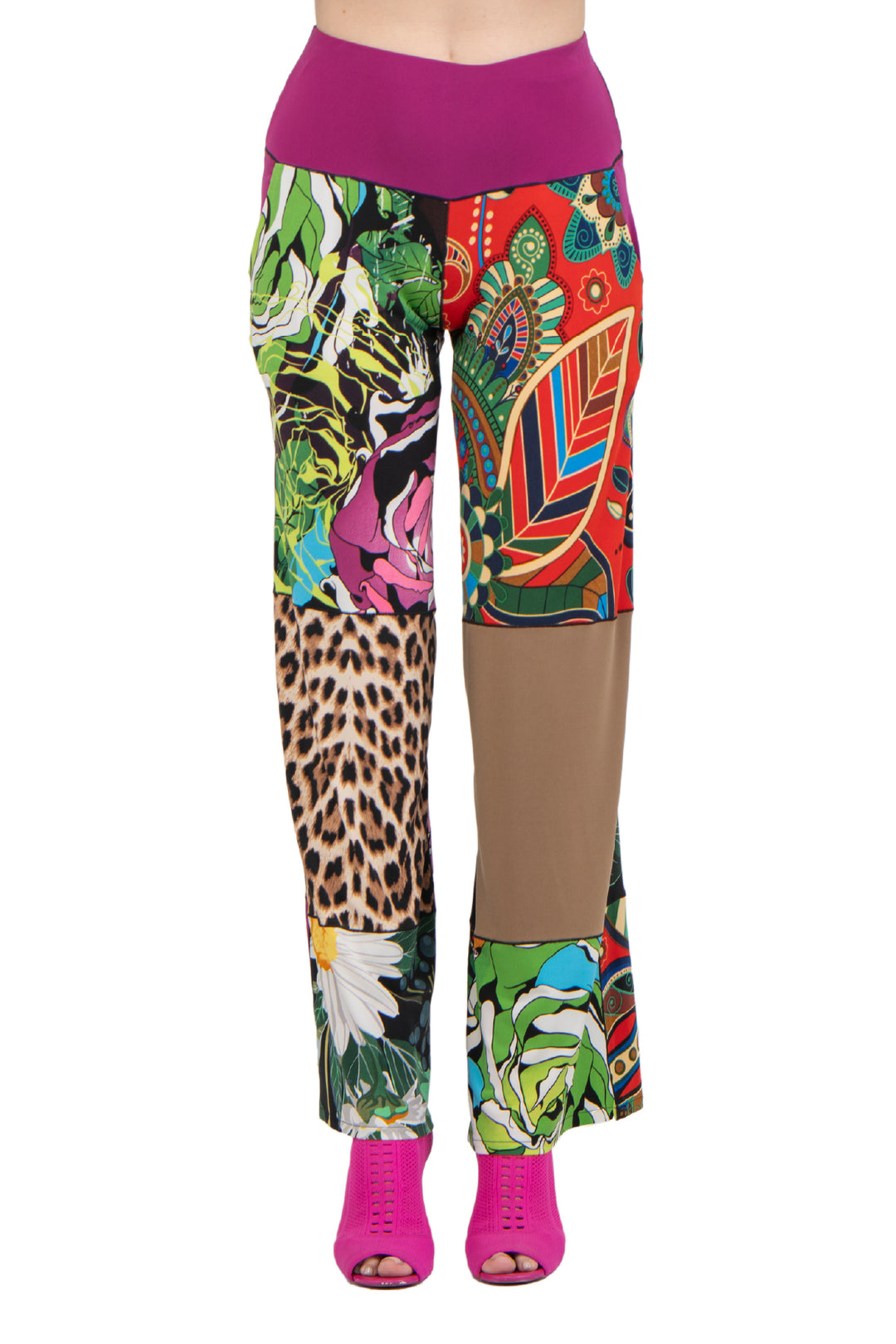 Side Seam Pocket Palazzo Pants