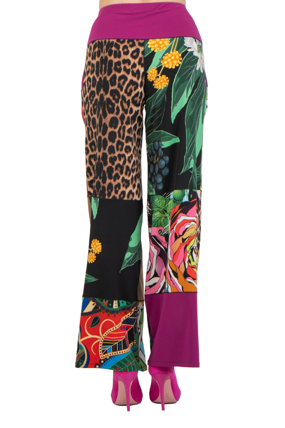 Side Seam Pocket Palazzo Pants