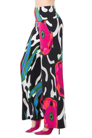 Side Seam Pocket Palazzo Pants
