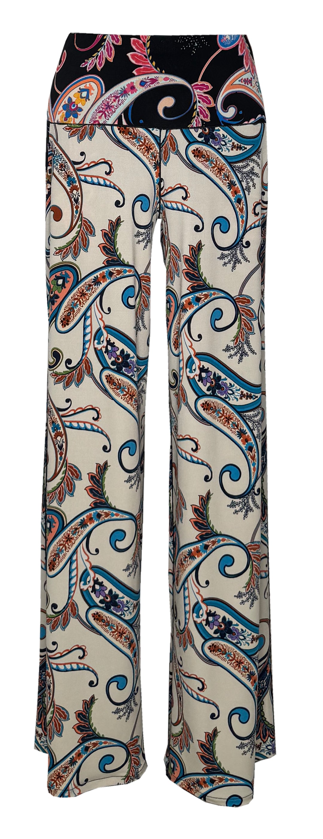 Side Seam Pocket Palazzo Pants