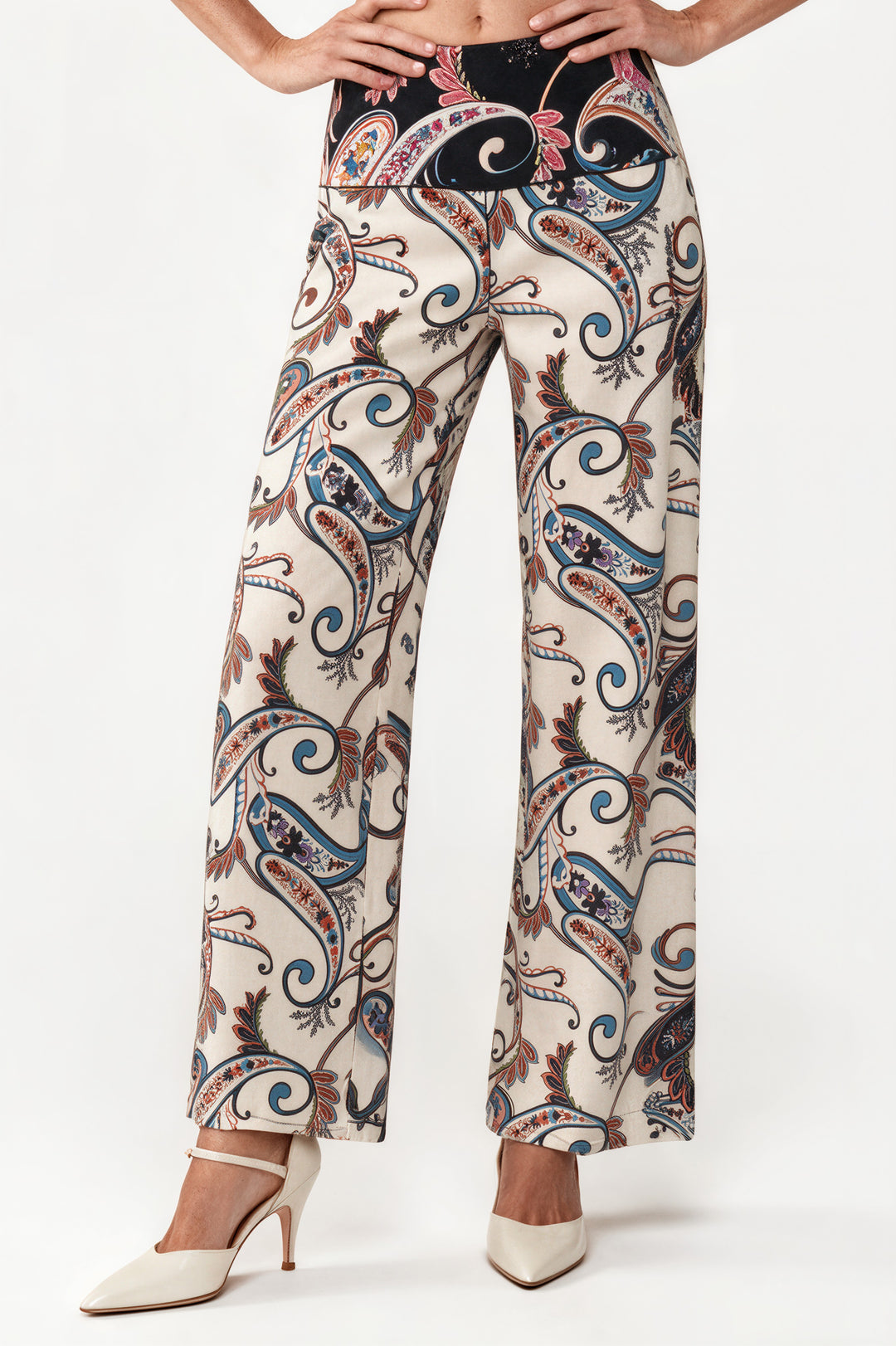 Side Seam Pocket Palazzo Pants