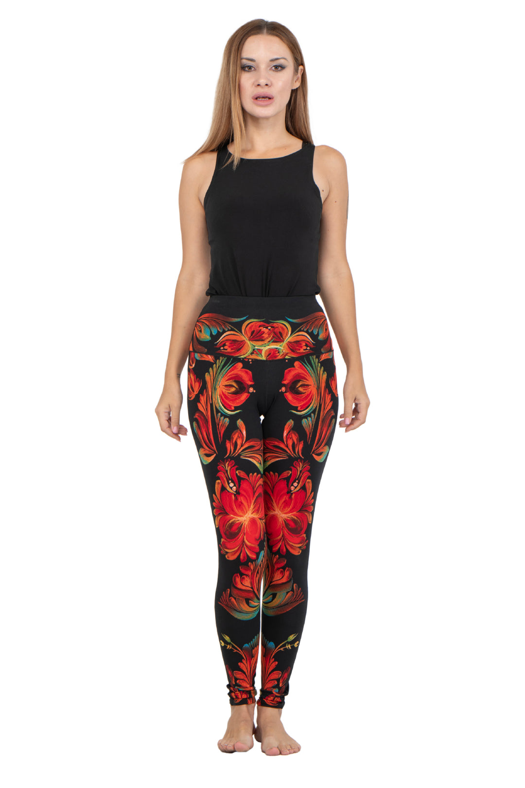 High Waist Single Layered Yoga Pants