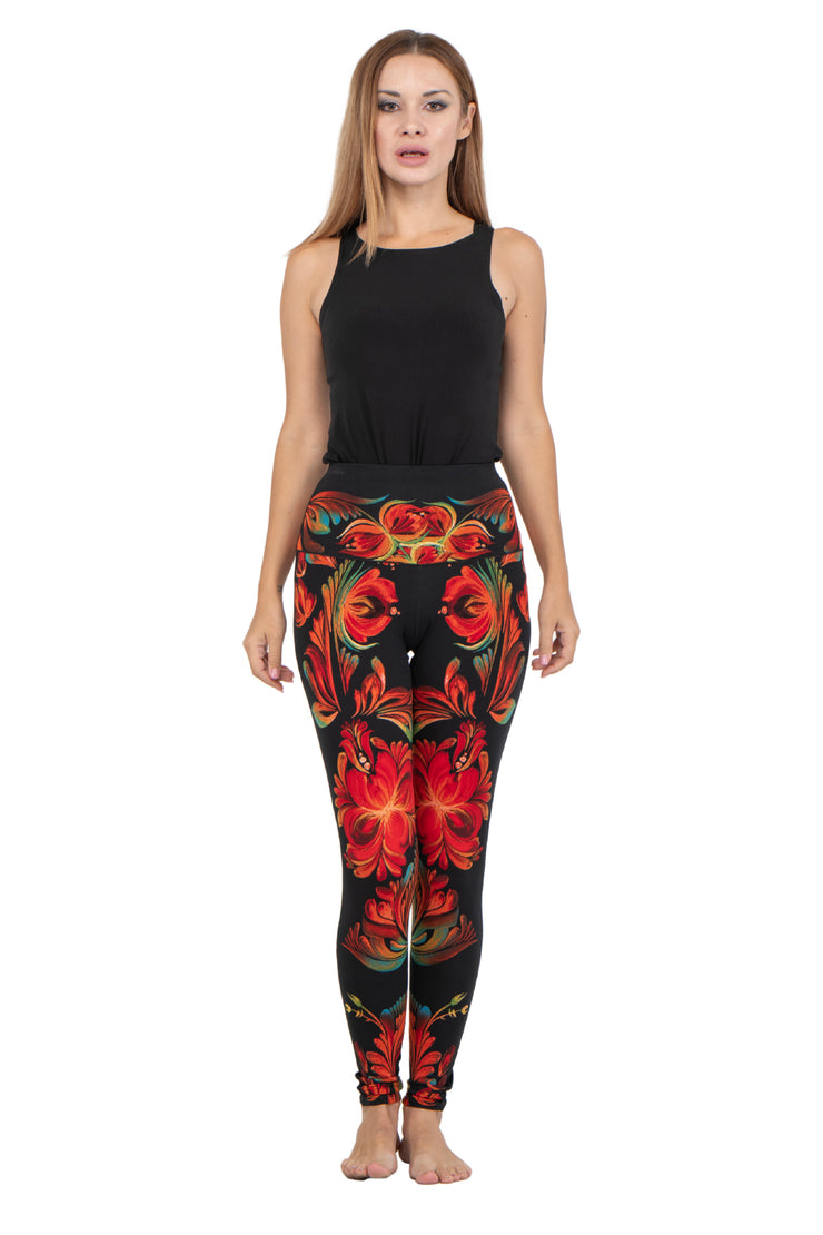 High Waist Single Layered Yoga Pants