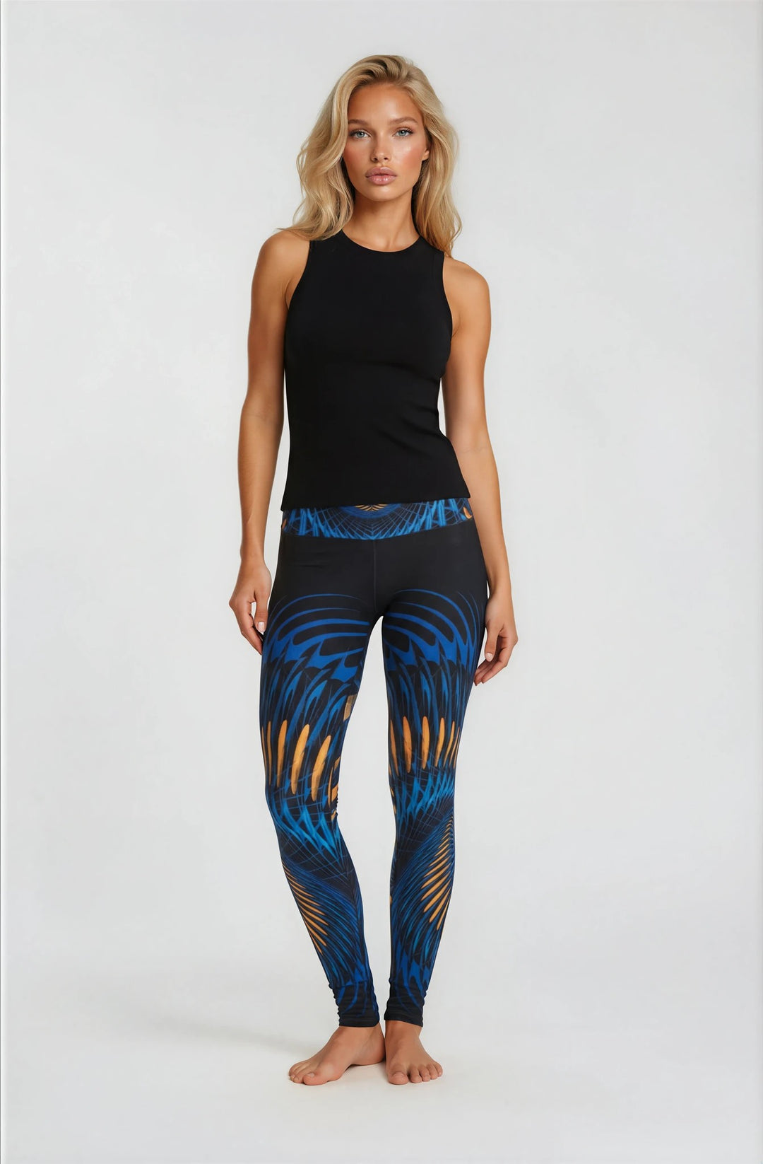 High Waist Single Layered Yoga Pants