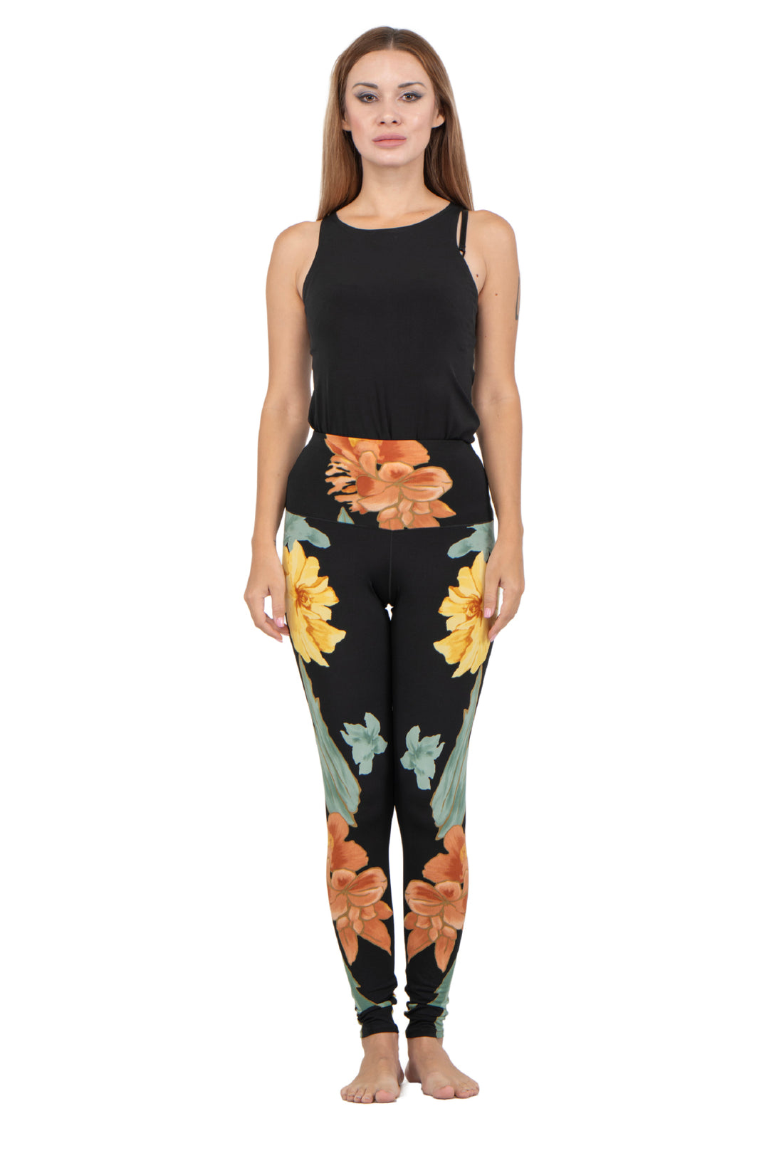 High Waist Single Layered Yoga Pants