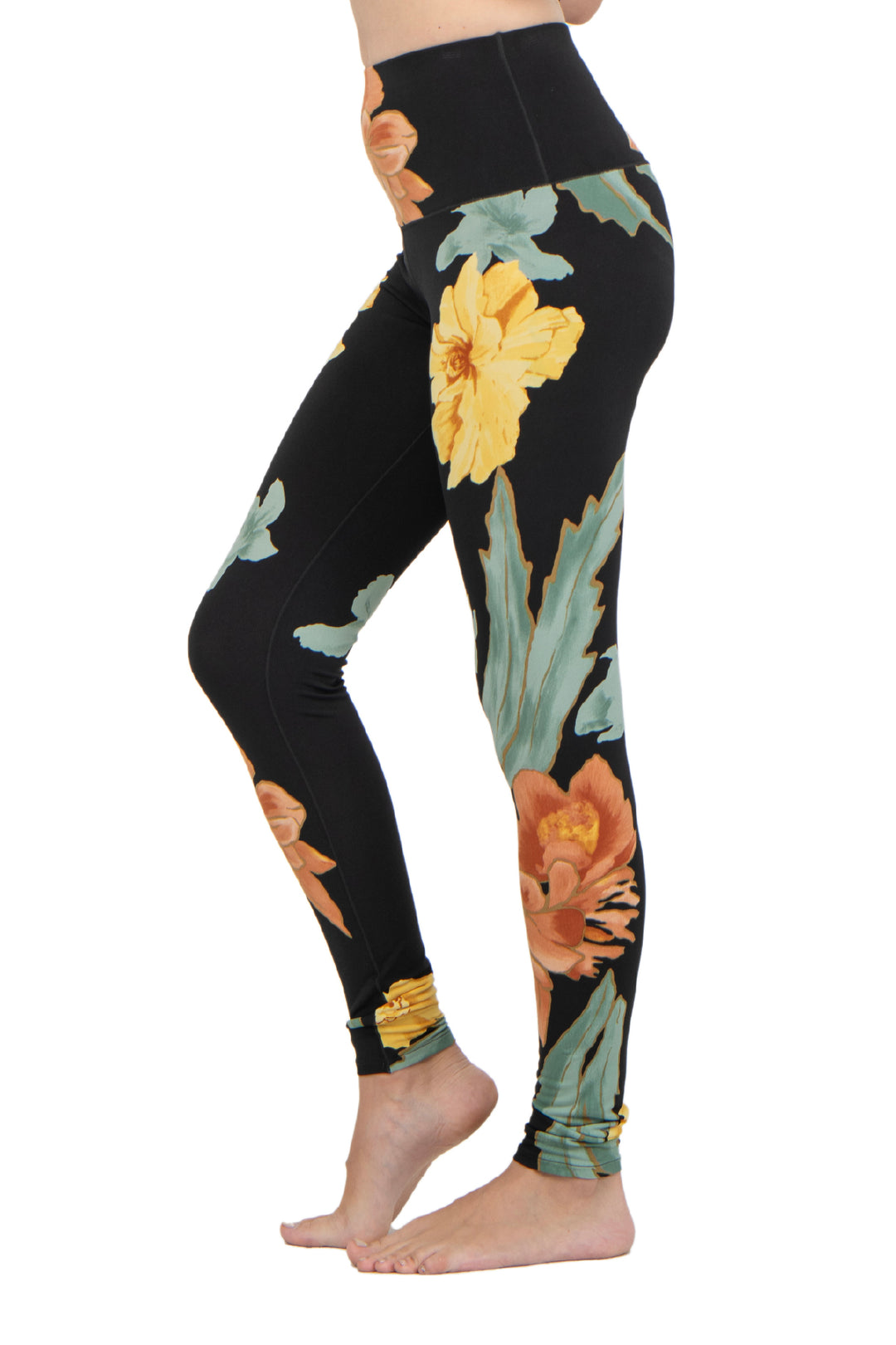 High Waist Single Layered Yoga Pants