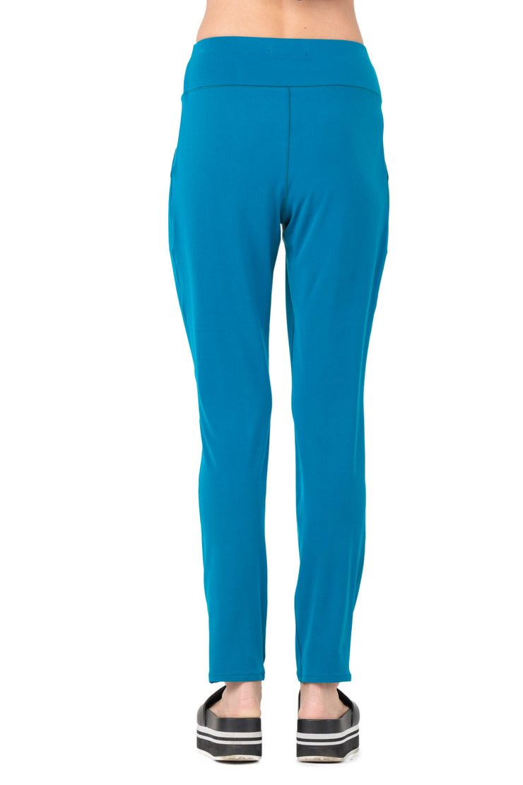 Unlined Pants w/ Pleat & Pockets