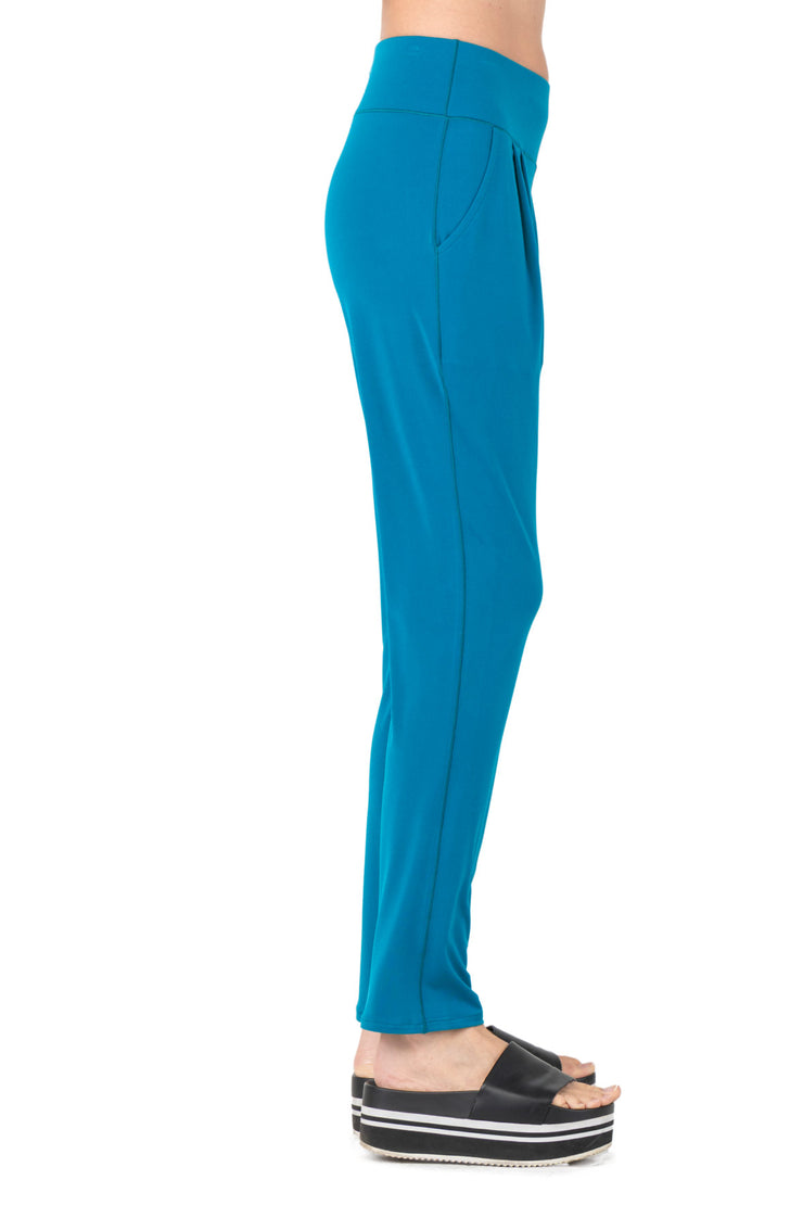 Unlined Pants w/ Pleat & Pockets