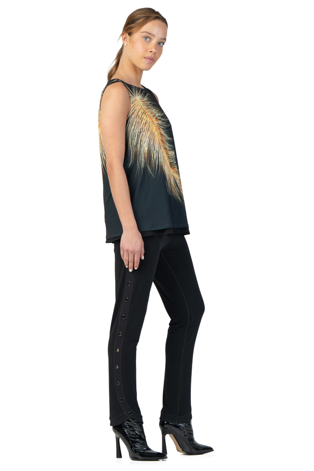 Curve Side Insert w/ Eyelets Pants