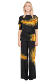 High Waist Single Layered High Fashion Pants