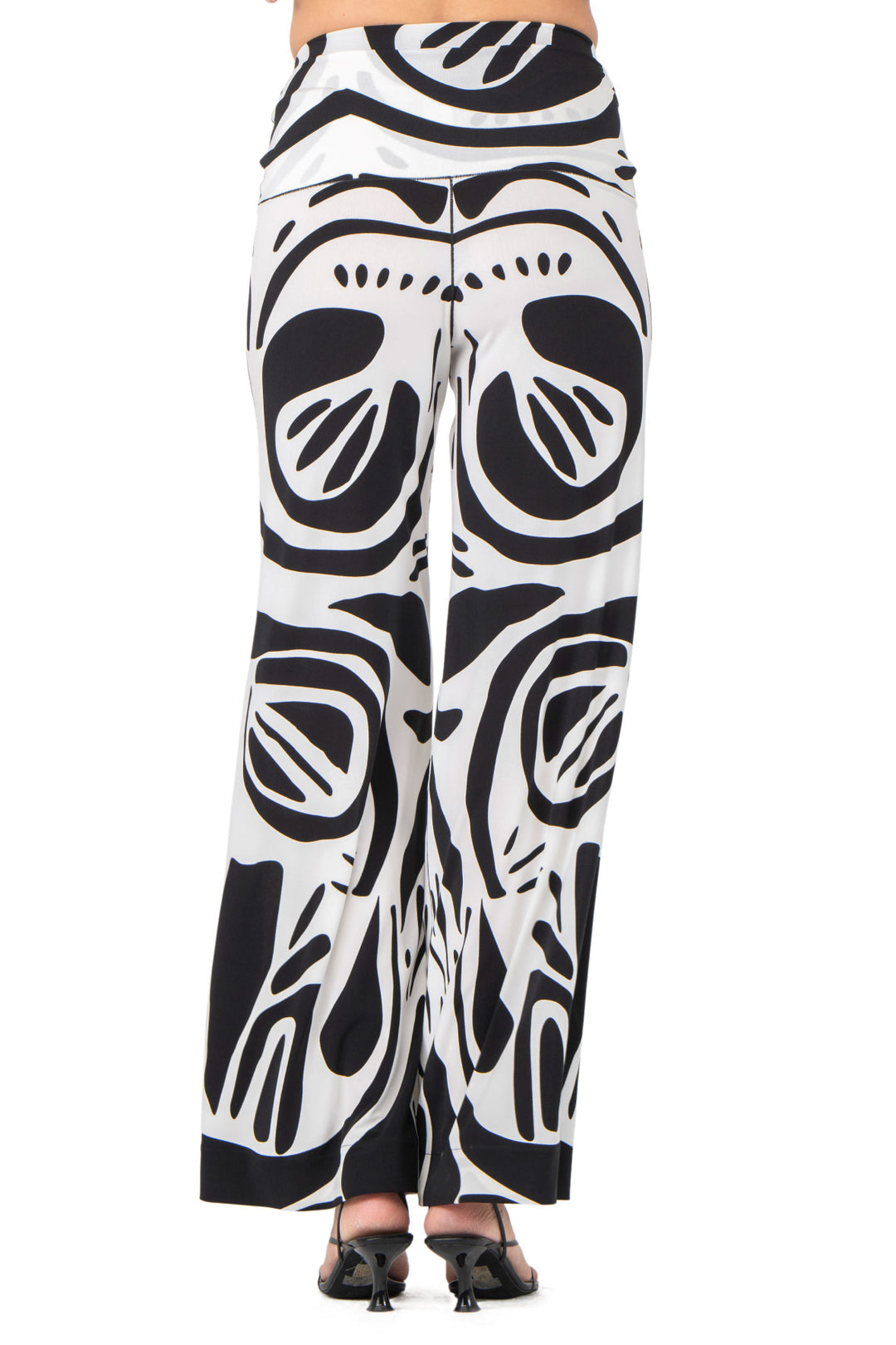 High Waist Single Layered High Fashion Pants