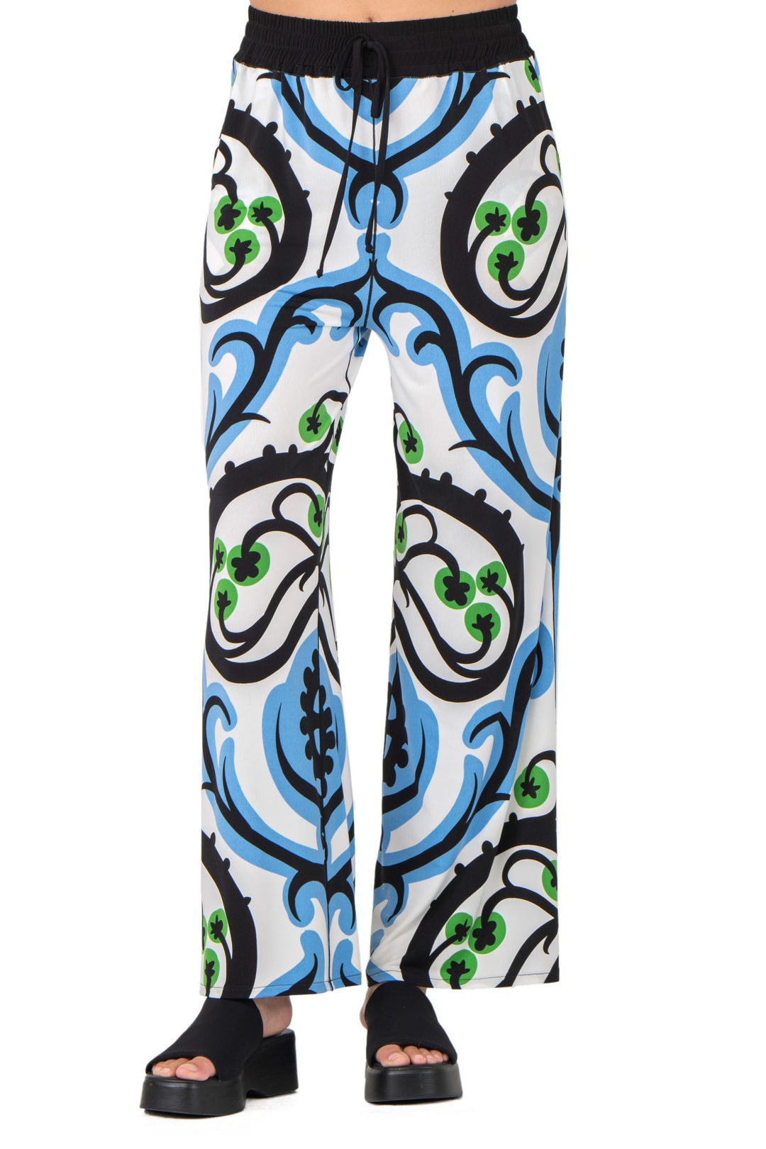 Drawstring Full Long Pants