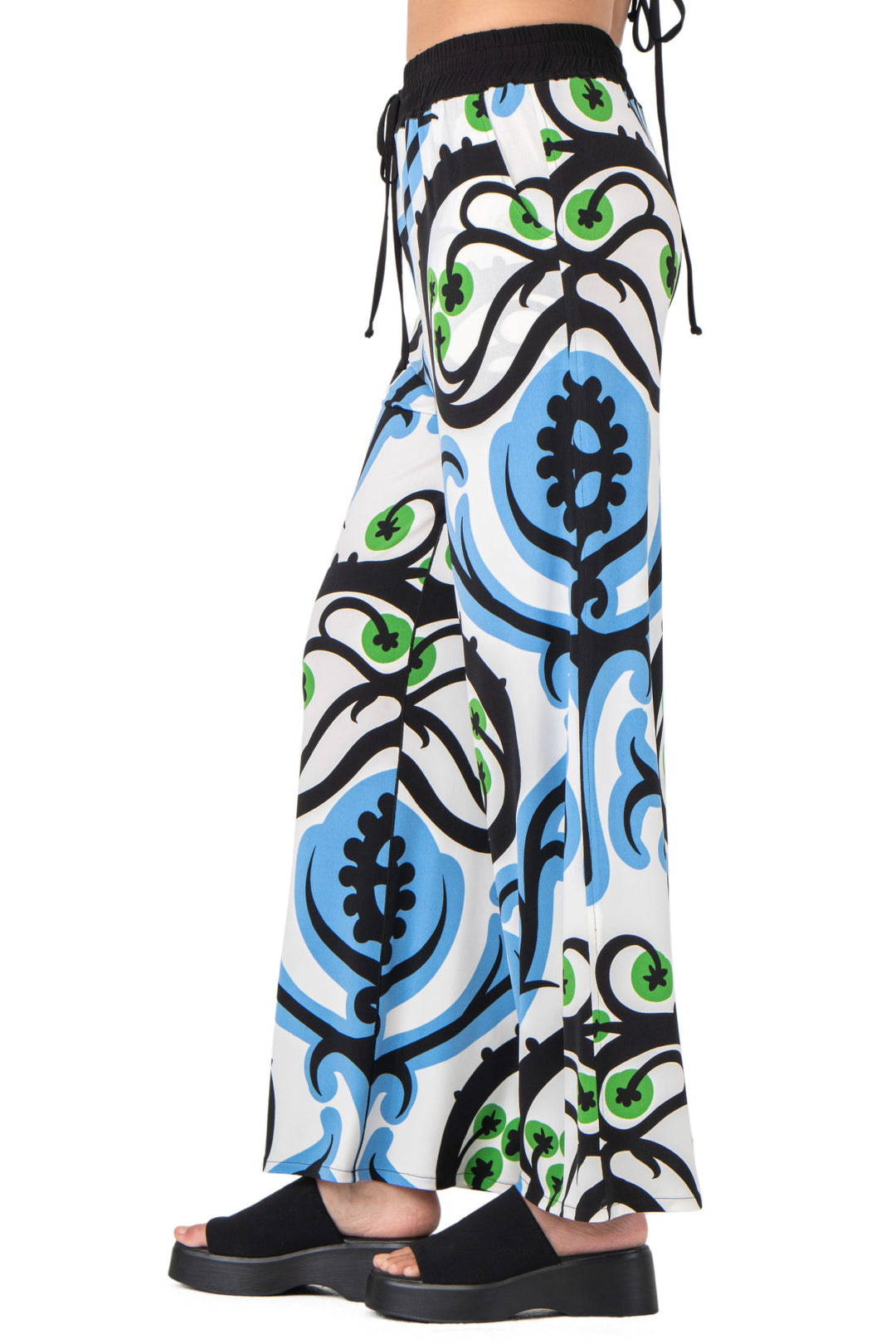 Drawstring Full Long Pants