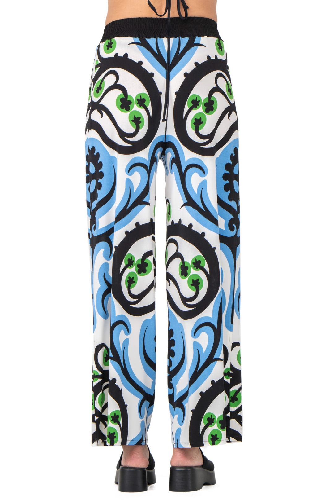 Drawstring Full Long Pants