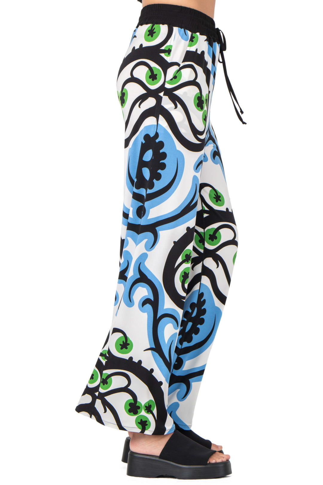 Drawstring Full Long Pants