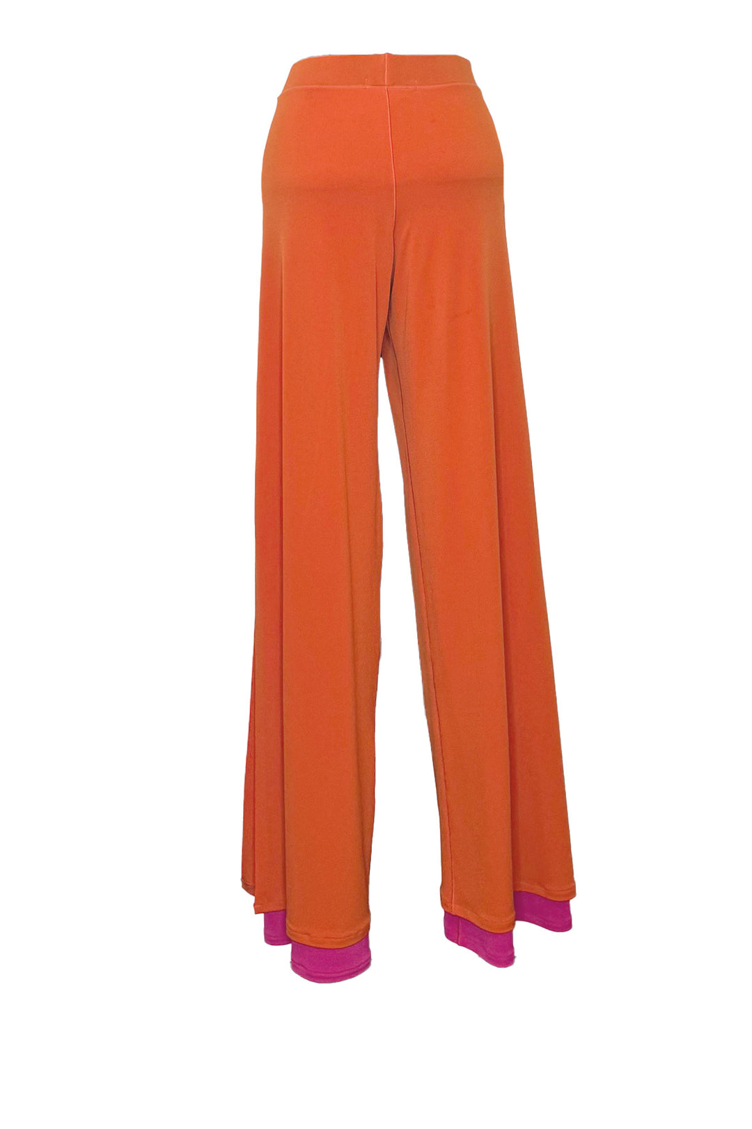 LAYERED SLIT SIDE PALAZZO PANTS