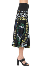 Double Waistband Boot 4 Panel Scarf Skirt