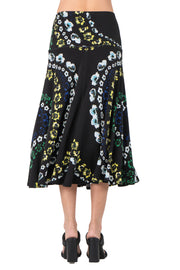 Double Waistband Boot 4 Panel Scarf Skirt