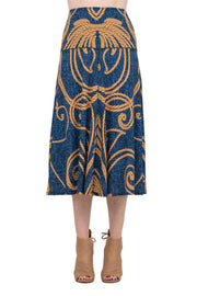 Double Waistband Boot 4 Panel Scarf Skirt