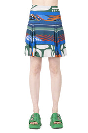 Double Waist 4 Panel  Short Skirt