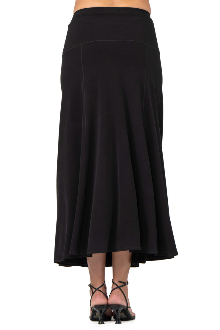 Double WB Side Panel Long Skirt