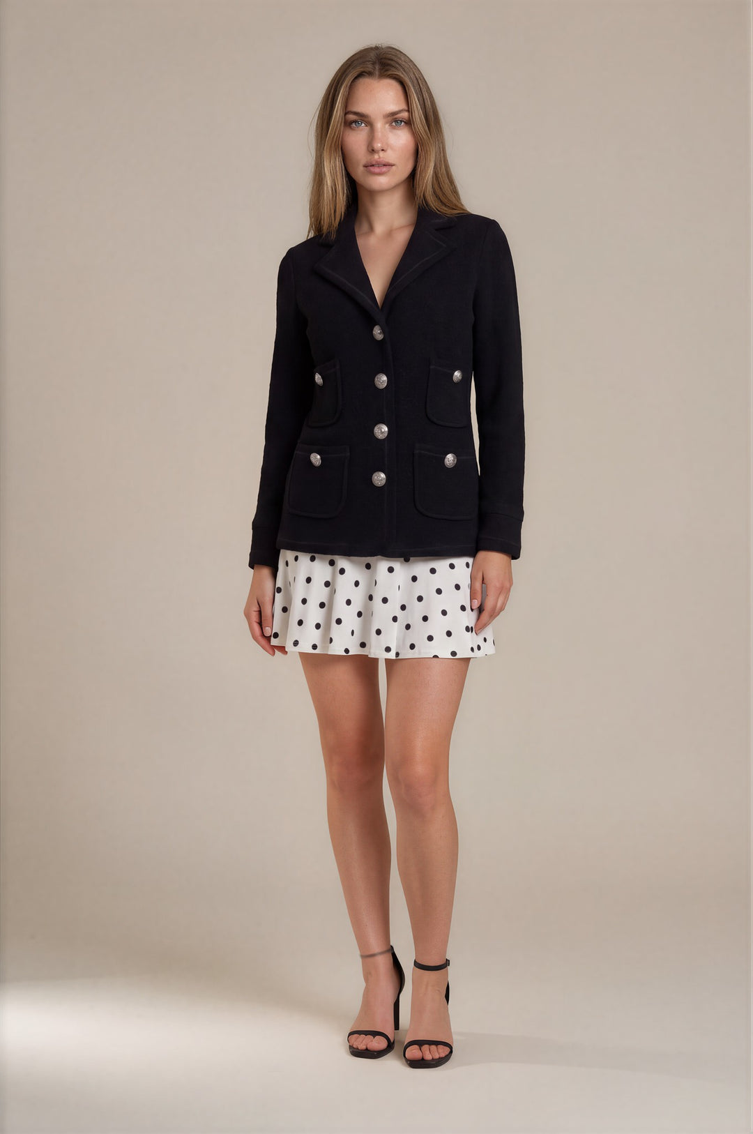 Circle Skirt With Elastic Waistband
