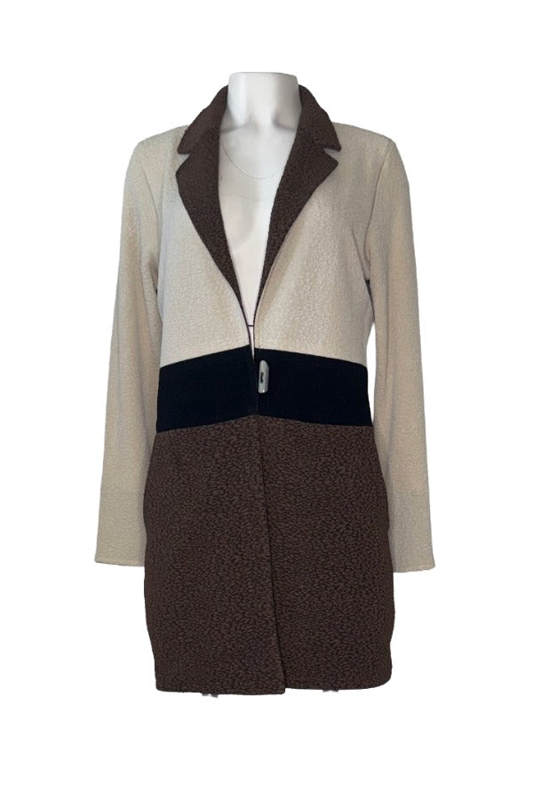 Sample Sale - Notched lapel one button lined jacket