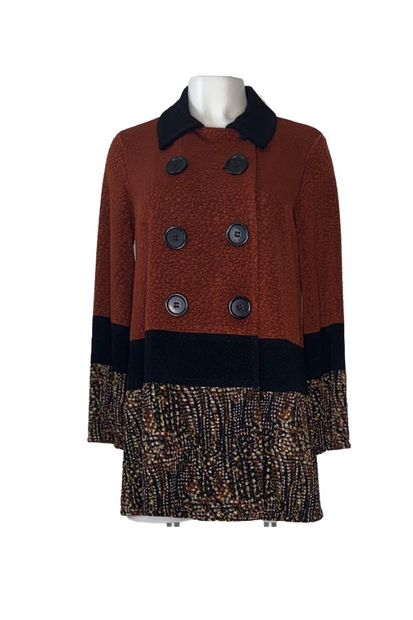 Sample Sale - Long sleeve double breast lined jacket