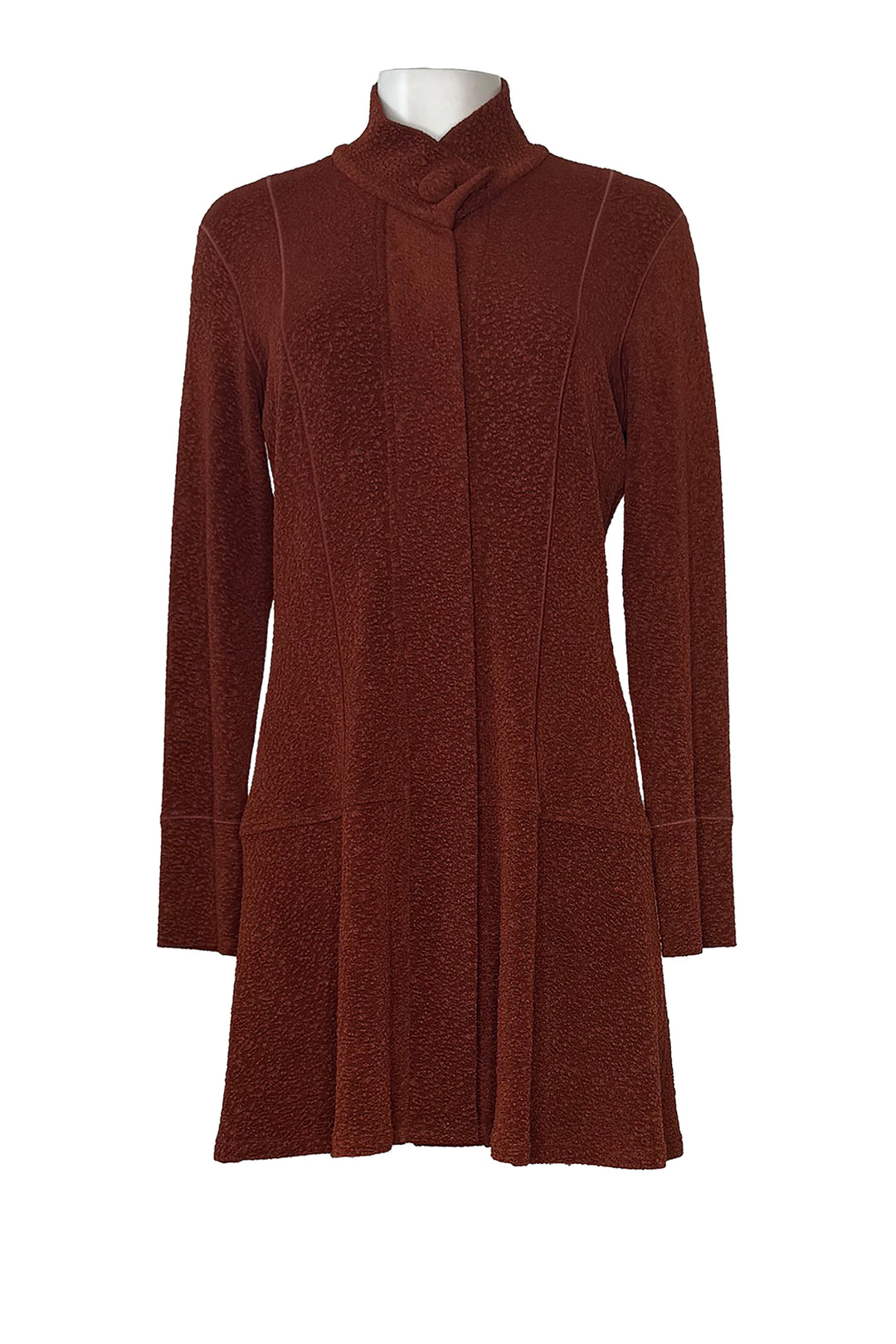 Sample Sale - Long sleeve hidden button lined jacket