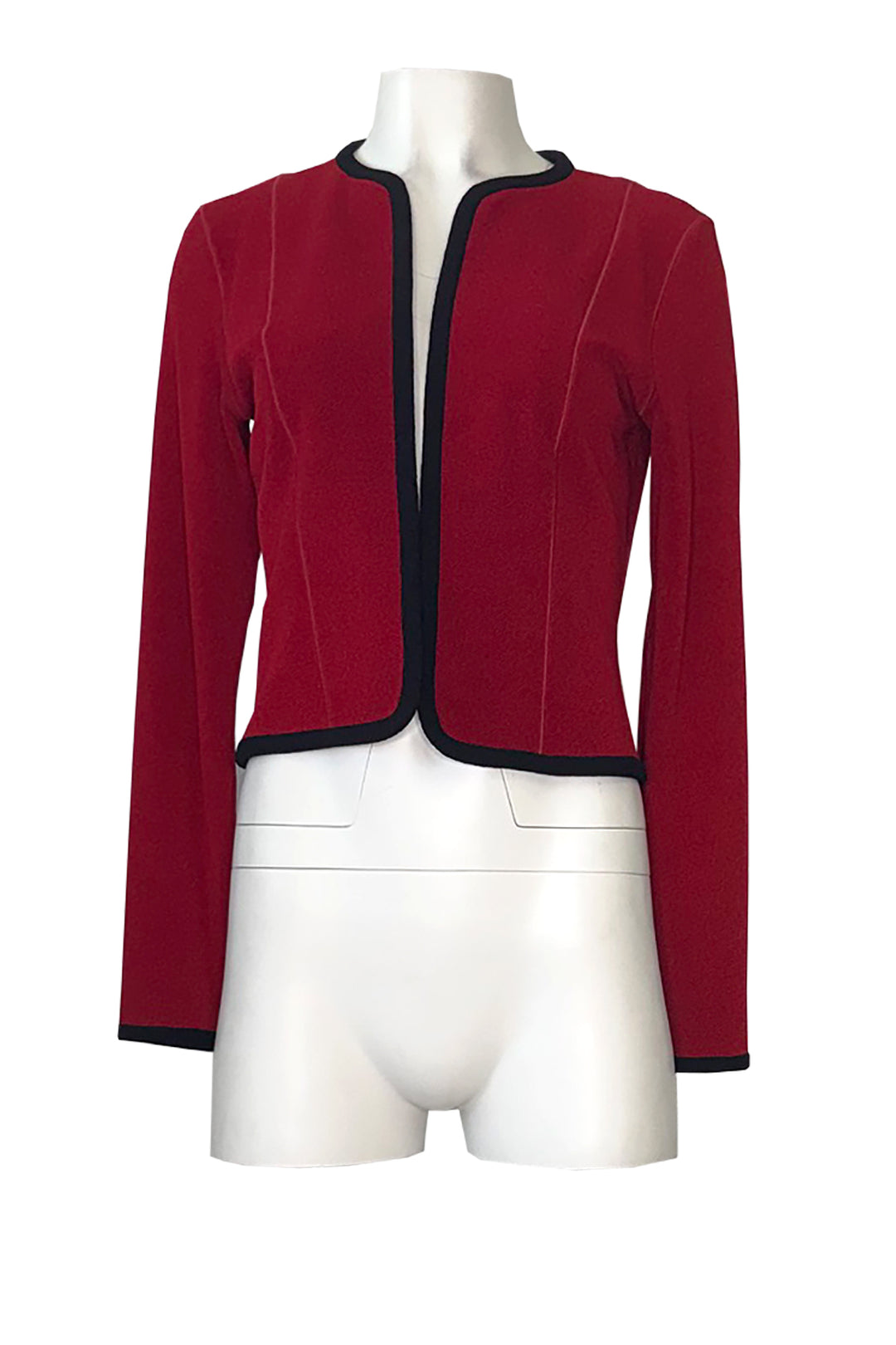 Sample Sale - Long sleeve double layer crop jacket