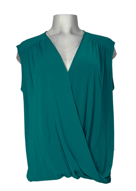 Fold back front vest