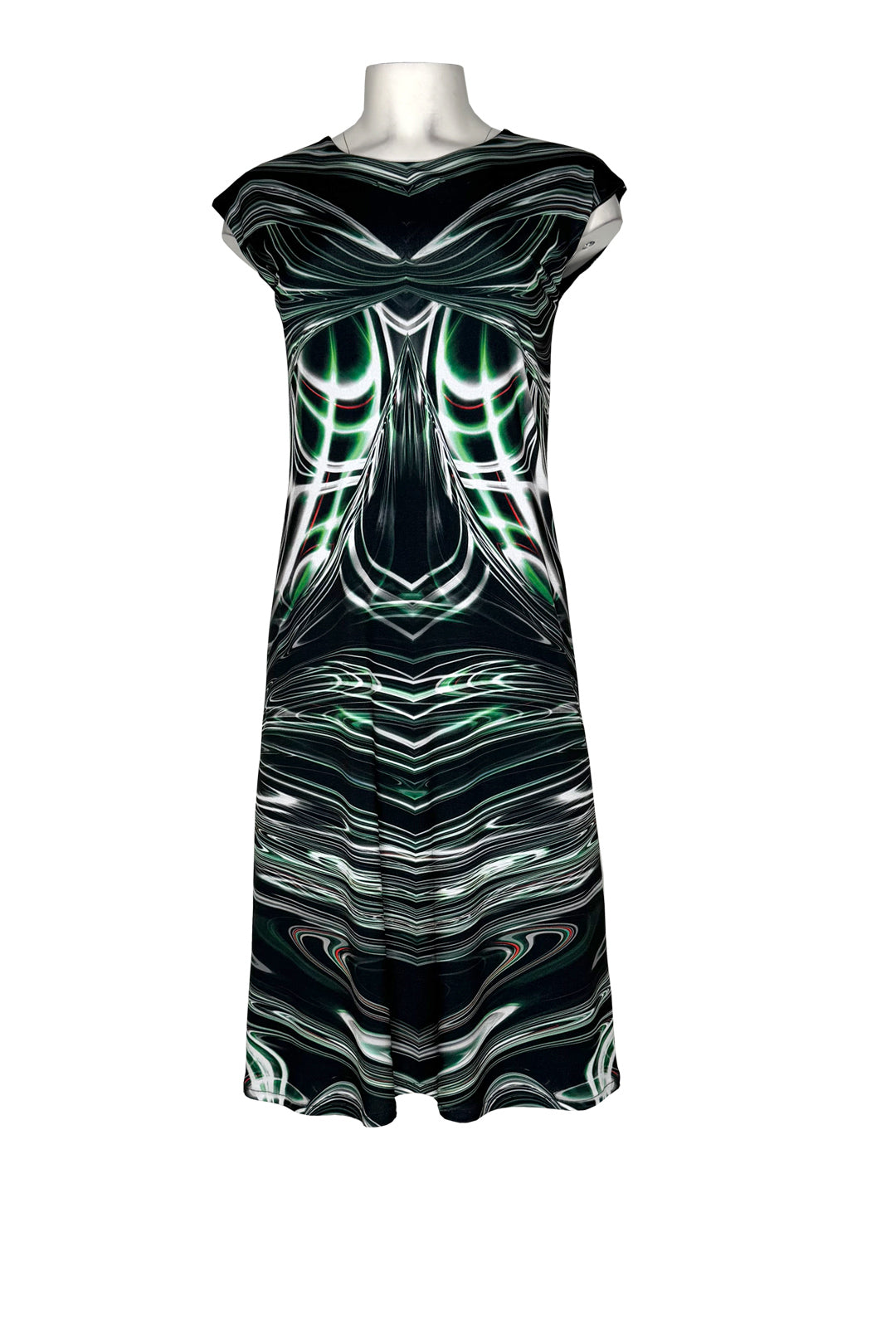 Below knee lined dress