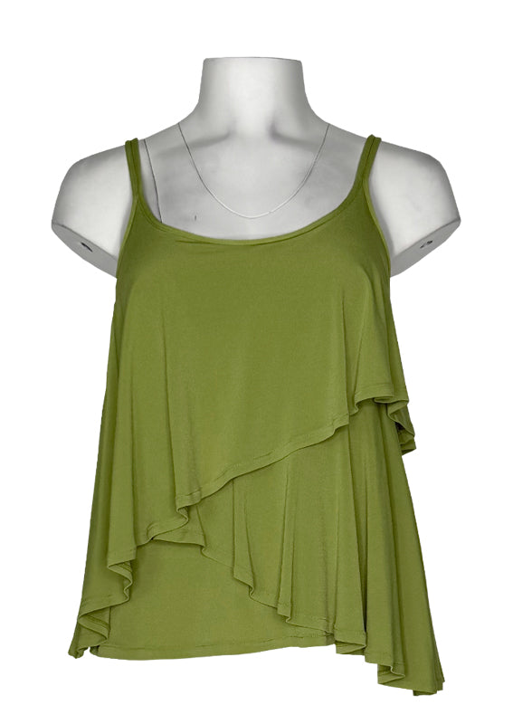 Double strap waterfall top