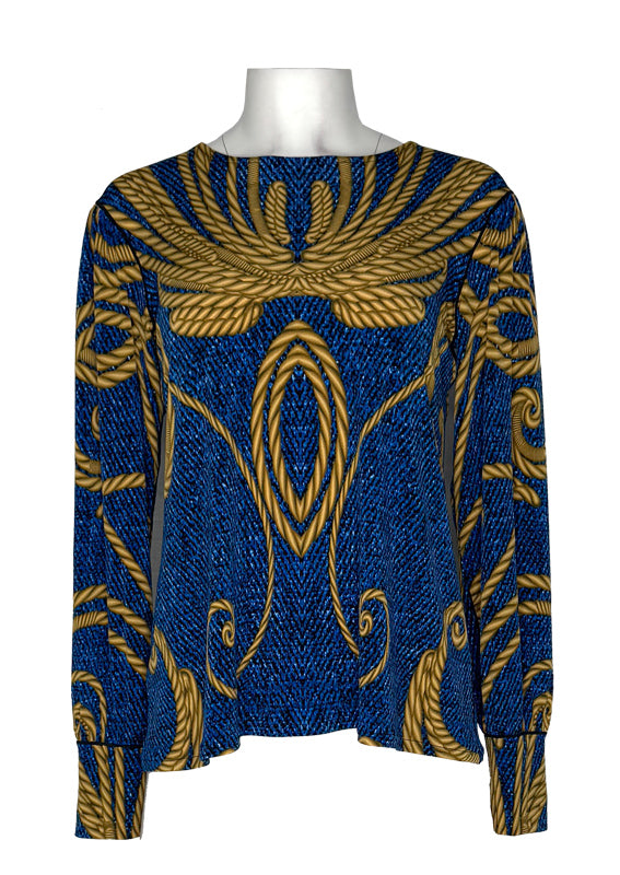 Long sleeve single layer tunic