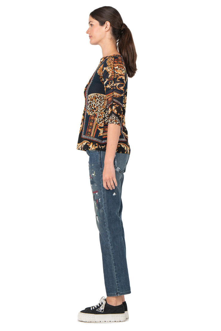 R/SL Scoop Neck Top