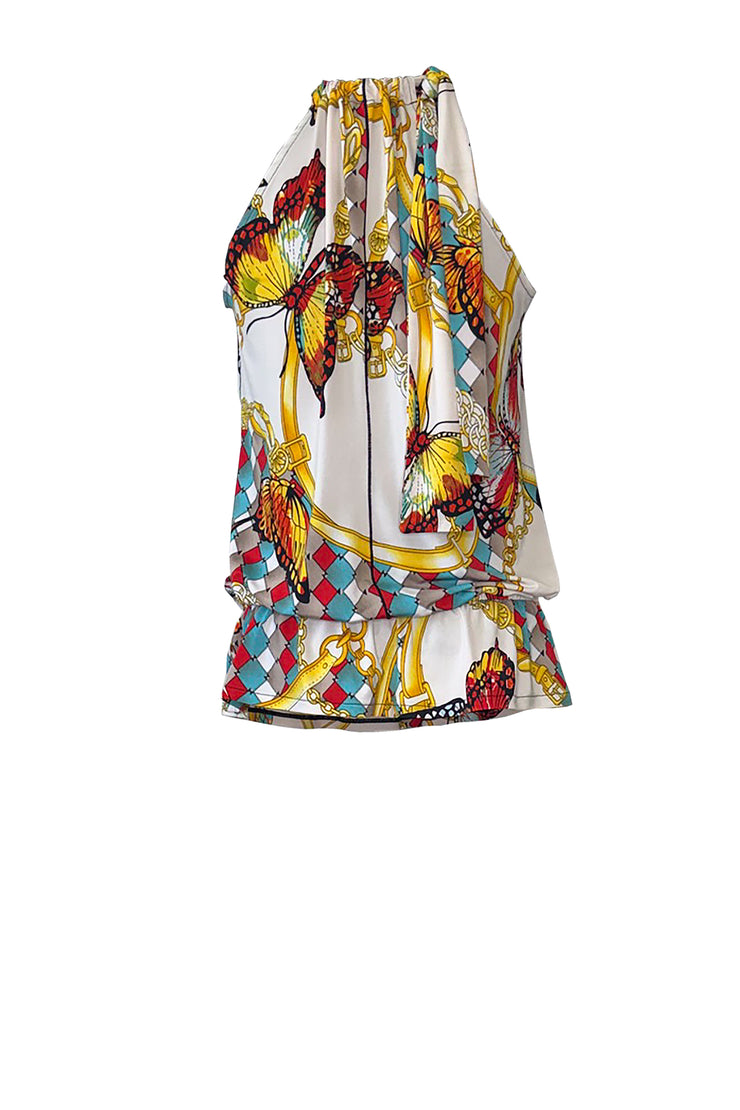 Drawstring Blouson Top – EvaVarro