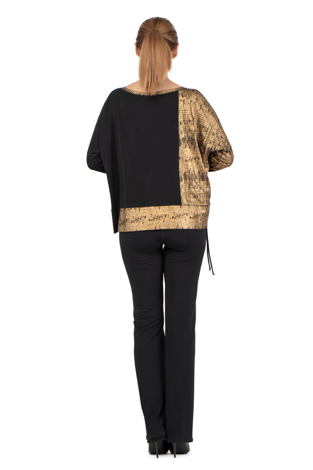 Long SLV Kabuki Top w/ Cuff