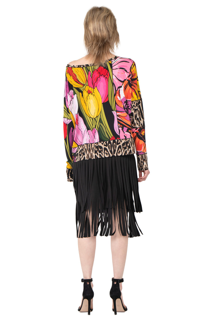 Long SLV Kabuki Top w/ Cuff
