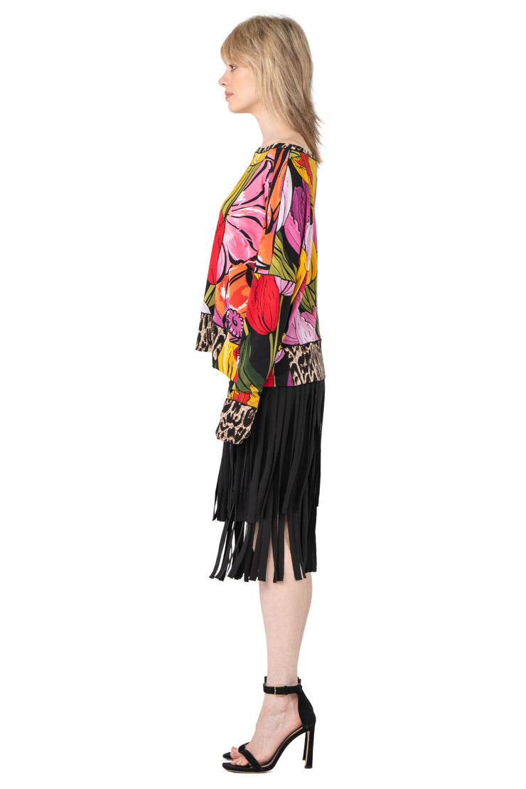 Long SLV Kabuki Top w/ Cuff
