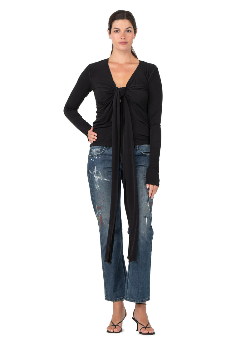 Long Sleeve Many Ways Top